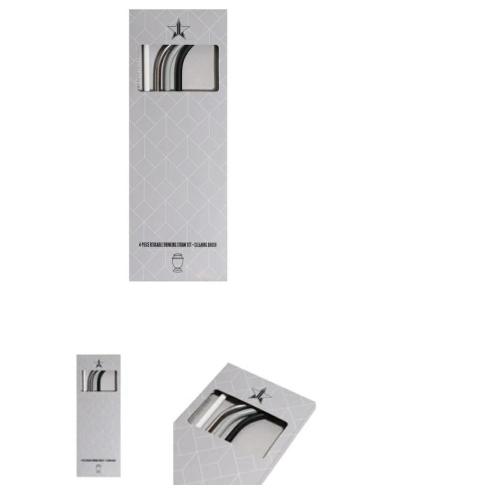Jefree Star Cremated metal straws.
